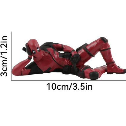 Figuras de Deadpool con tres Poses